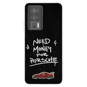 Picasee Xiaomi Poco F5 Pro 5G Hülle - Transparentes Silikon - Dark Racer