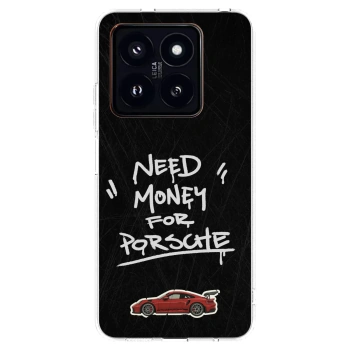 Picasee Xiaomi 14 Pro Hülle - Transparentes Silikon - Dark Racer