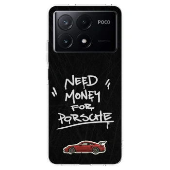 Picasee Xiaomi Poco X6 Pro Hülle - Transparentes Silikon - Dark Racer