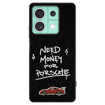 Picasee Xiaomi Redmi Note 13 5G Hülle - Schwarzes Silikon - Dark Racer