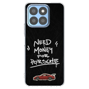 Picasee Honor X8b Hülle - Transparentes Silikon - Dark Racer