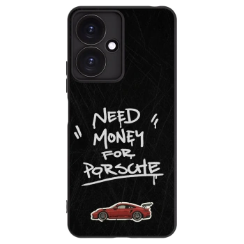 Picasee Xiaomi Redmi 13C 5G Hülle - Schwarzes Silikon - Dark Racer