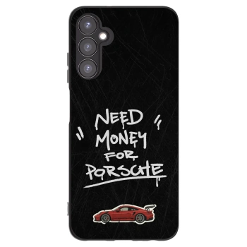 Picasee Samsung Galaxy A05s A057G Hülle - Schwarzes Silikon - Dark Racer