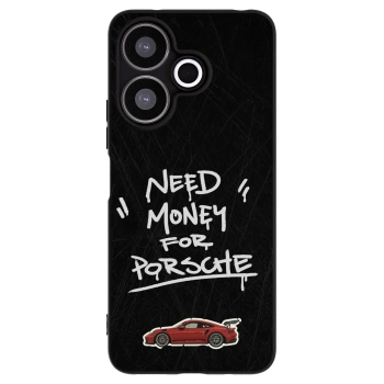 Picasee Xiaomi Redmi 13 4G Hülle - Schwarzes Silikon - Dark Racer