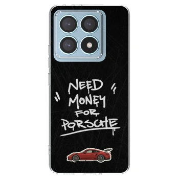 Picasee Xiaomi 14T Pro Hülle - Transparentes Silikon - Dark Racer