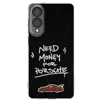 Picasee Samsung Galaxy S25 Edge 5G Hülle - Transparentes Silikon - Dark Racer