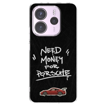 Picasee Xiaomi Redmi Note 14 4G Hülle - Transparentes Silikon - Dark Racer