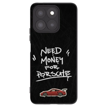 Picasee Honor X8c Hülle - Schwarzes Silikon - Dark Racer