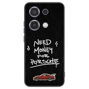 Picasee Xiaomi Redmi Note 14S Hülle - Schwarzes Silikon - Dark Racer
