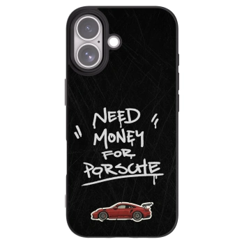 Picasee Apple iPhone 17 Hülle - Schwarzes Silikon - Dark Racer