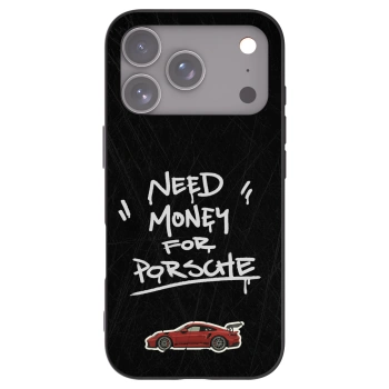 Picasee Apple iPhone 17 Pro Hülle - Schwarzes Silikon - Dark Racer