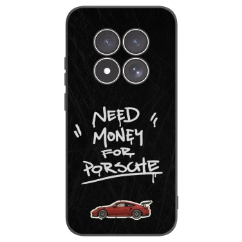 Picasee Xiaomi Redmi Note 15 Pro 4G Hülle - Schwarzes Silikon - Dark Racer