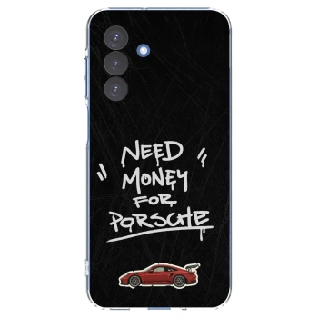 Picasee Samsung Galaxy A17 5G Hülle - Transparentes Silikon - Dark Racer