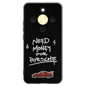 Picasee Honor Magic8 Lite 5G Hülle - Schwarzes Silikon - Dark Racer