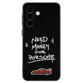 Picasee Samsung Galaxy A57 5G Hülle - Schwarzes Silikon - Dark Racer