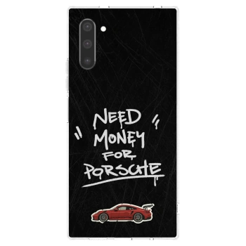Picasee Samsung Galaxy Note 10 N970F Hülle - Transparentes Silikon - Dark Racer