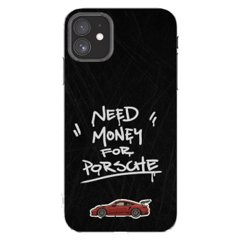 Picasee Apple iPhone 11 Hülle - Transparentes Silikon - Dark Racer