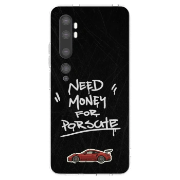 Picasee Xiaomi Mi Note 10 (Pro) Hülle - Transparentes Silikon - Dark Racer