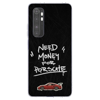Picasee Xiaomi Mi Note 10 Lite Hülle - Transparentes Silikon - Dark Racer