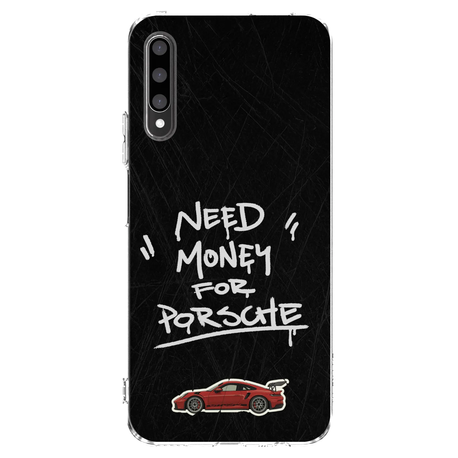 Picasee Honor 9X Pro Hülle - Transparentes Silikon - Dark Racer