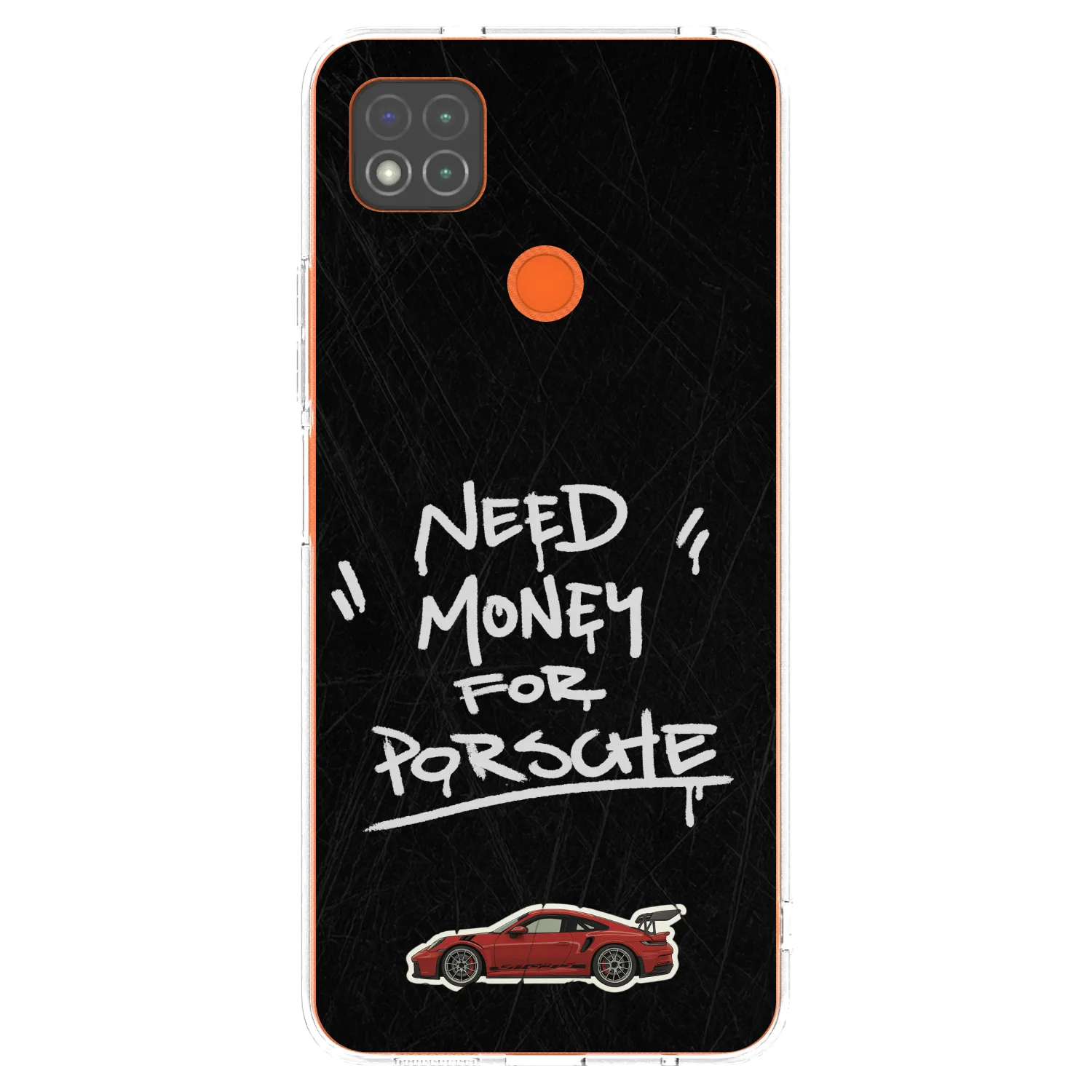 Picasee Xiaomi Redmi 9C Hülle - Transparentes Silikon - Dark Racer