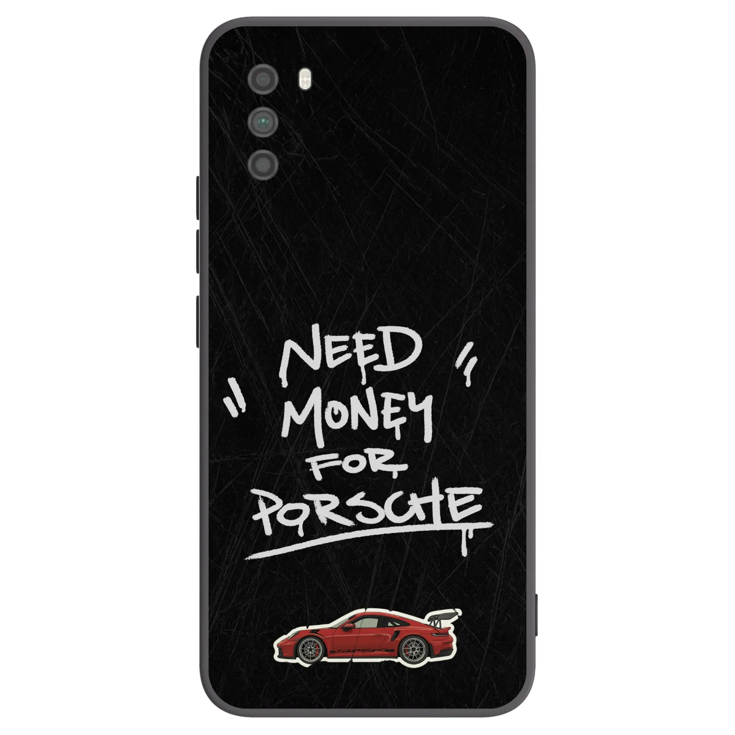 Picasee Xiaomi Poco M3 Hülle - Schwarzes Silikon - Dark Racer