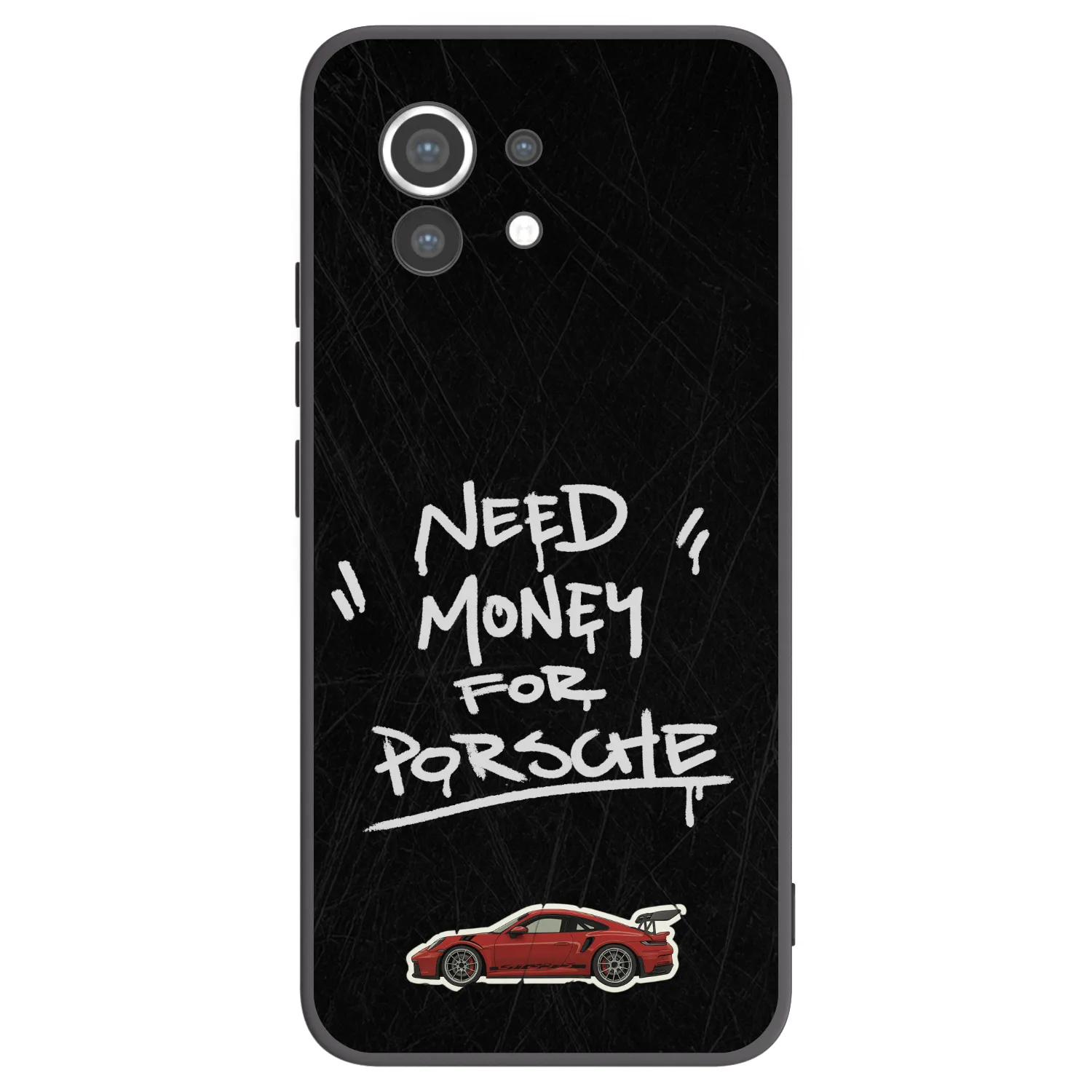 Picasee Xiaomi Mi 11 Hülle - Schwarzes Silikon - Dark Racer