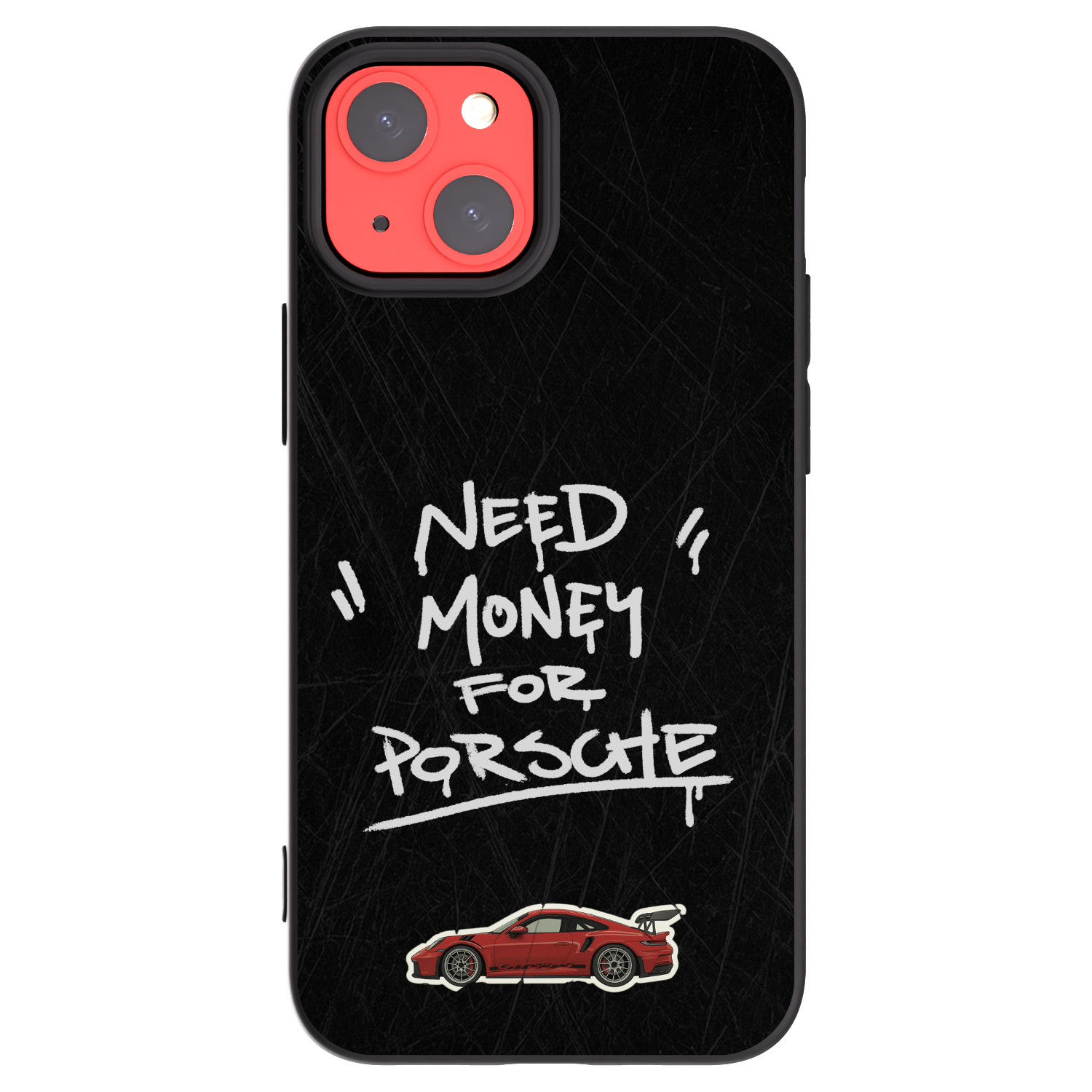 Picasee Apple iPhone 13 mini Hülle - Schwarzes Silikon - Dark Racer