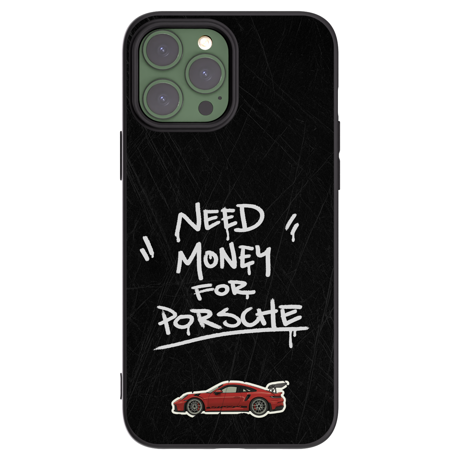 Picasee Apple iPhone 13 Pro Max Hülle - Schwarzes Silikon - Dark Racer