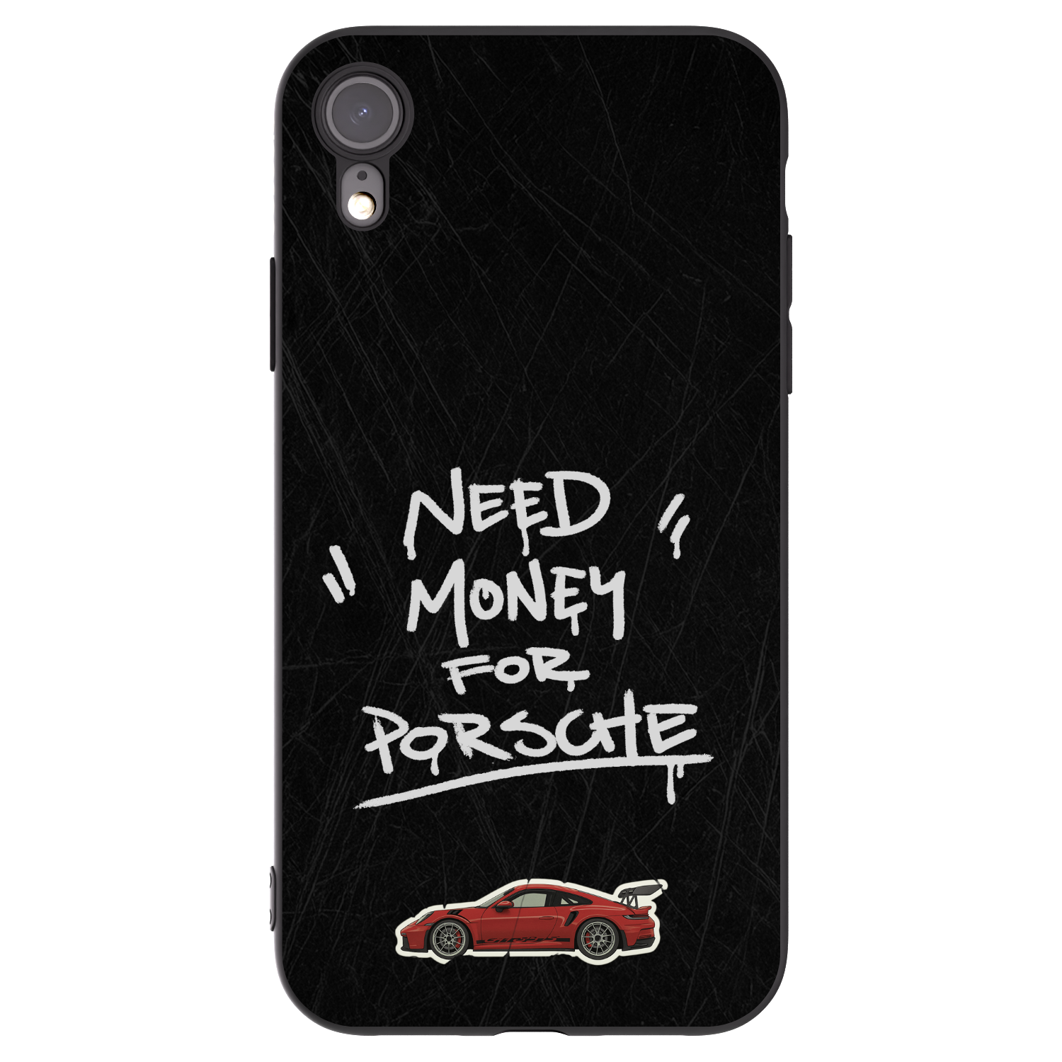 Picasee Apple iPhone XR Hülle - Schwarzes Silikon - Dark Racer