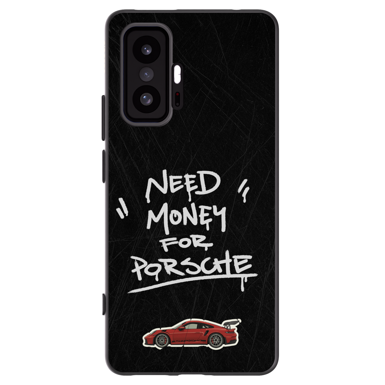 Picasee Xiaomi 11T Hülle - Schwarzes Silikon - Dark Racer