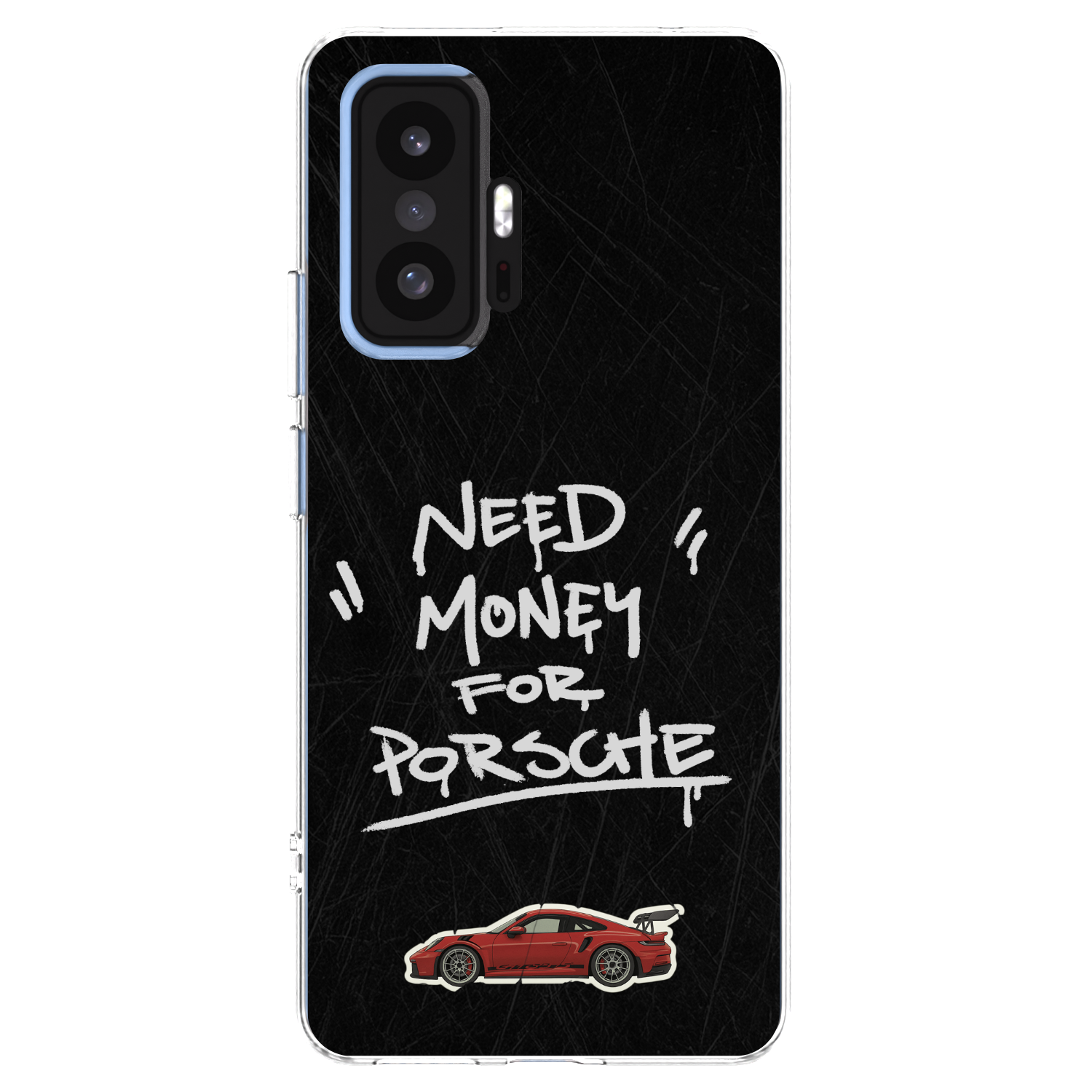 Picasee Xiaomi 11T Pro Hülle - Transparentes Silikon - Dark Racer