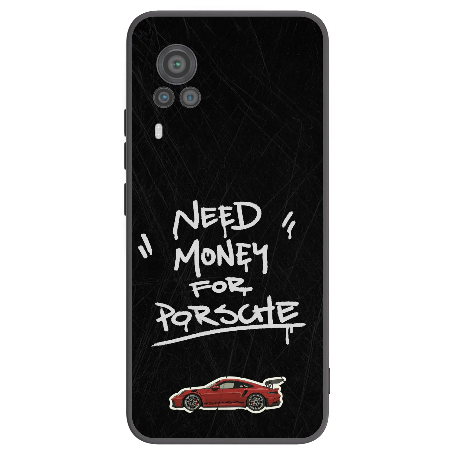 Picasee Vivo X60 Pro 5G Hülle - Schwarzes Silikon - Dark Racer