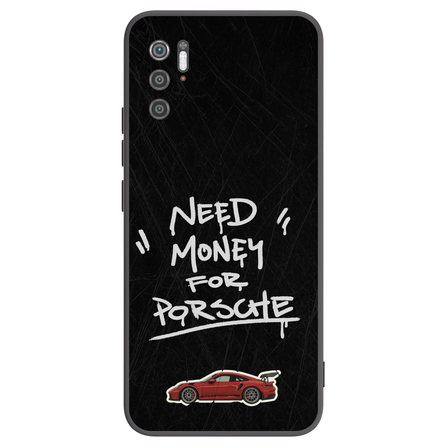 Picasee Xiaomi Poco M3 Pro 5G Hülle - Schwarzes Silikon - Dark Racer