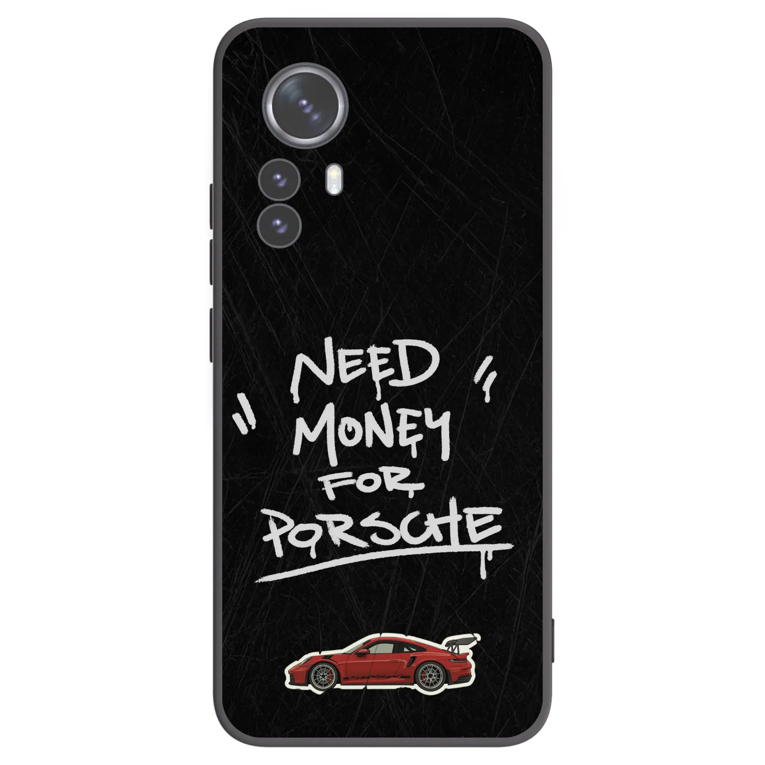 Picasee Xiaomi 12 Pro Hülle - Schwarzes Silikon - Dark Racer