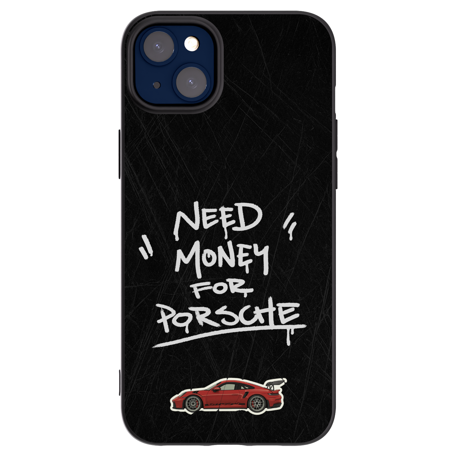 Picasee Apple iPhone 14 Plus Hülle - Schwarzes Silikon - Dark Racer
