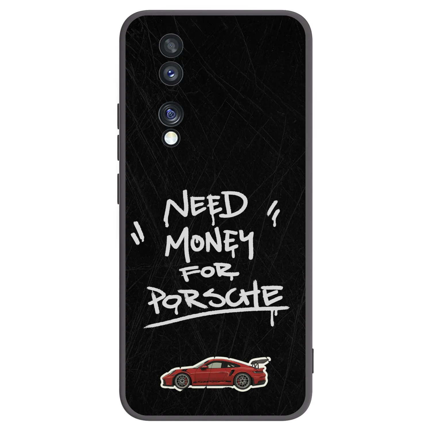 Picasee Honor 70 Hülle - Schwarzes Silikon - Dark Racer