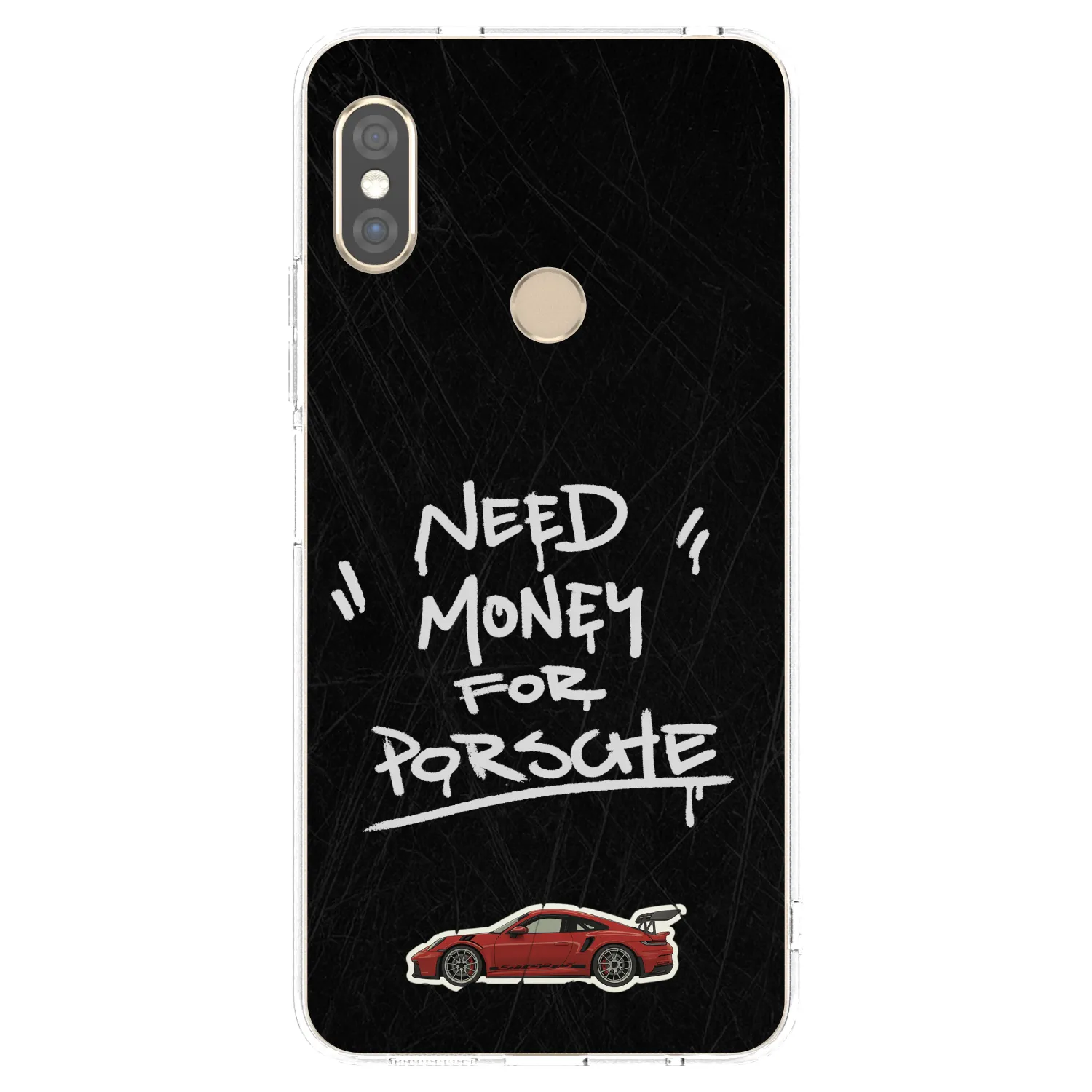 Picasee Xiaomi Redmi Note 5 Global Hülle - Transparentes Silikon - Dark Racer