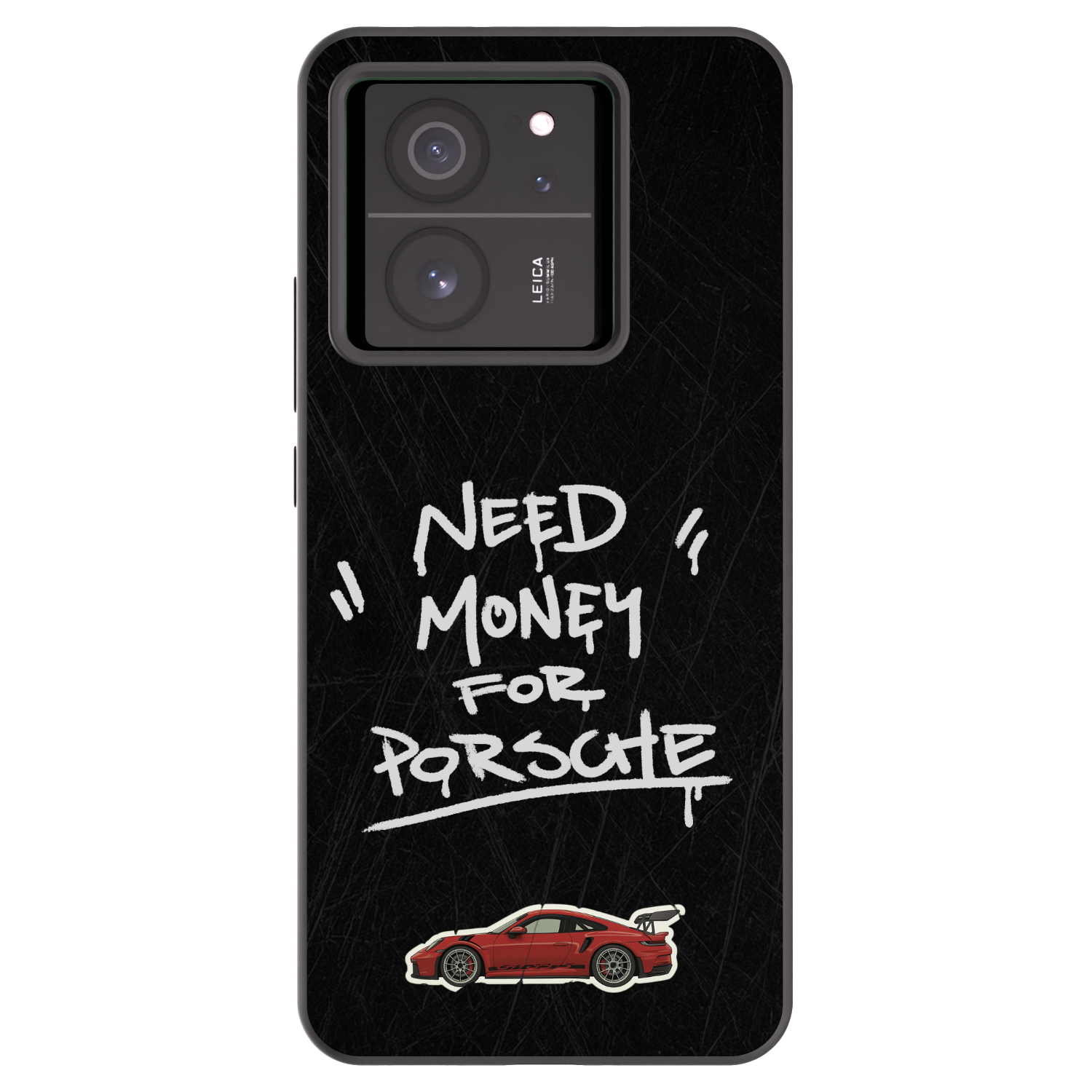 Picasee Xiaomi 13T Pro Hülle - Schwarzes Silikon - Dark Racer