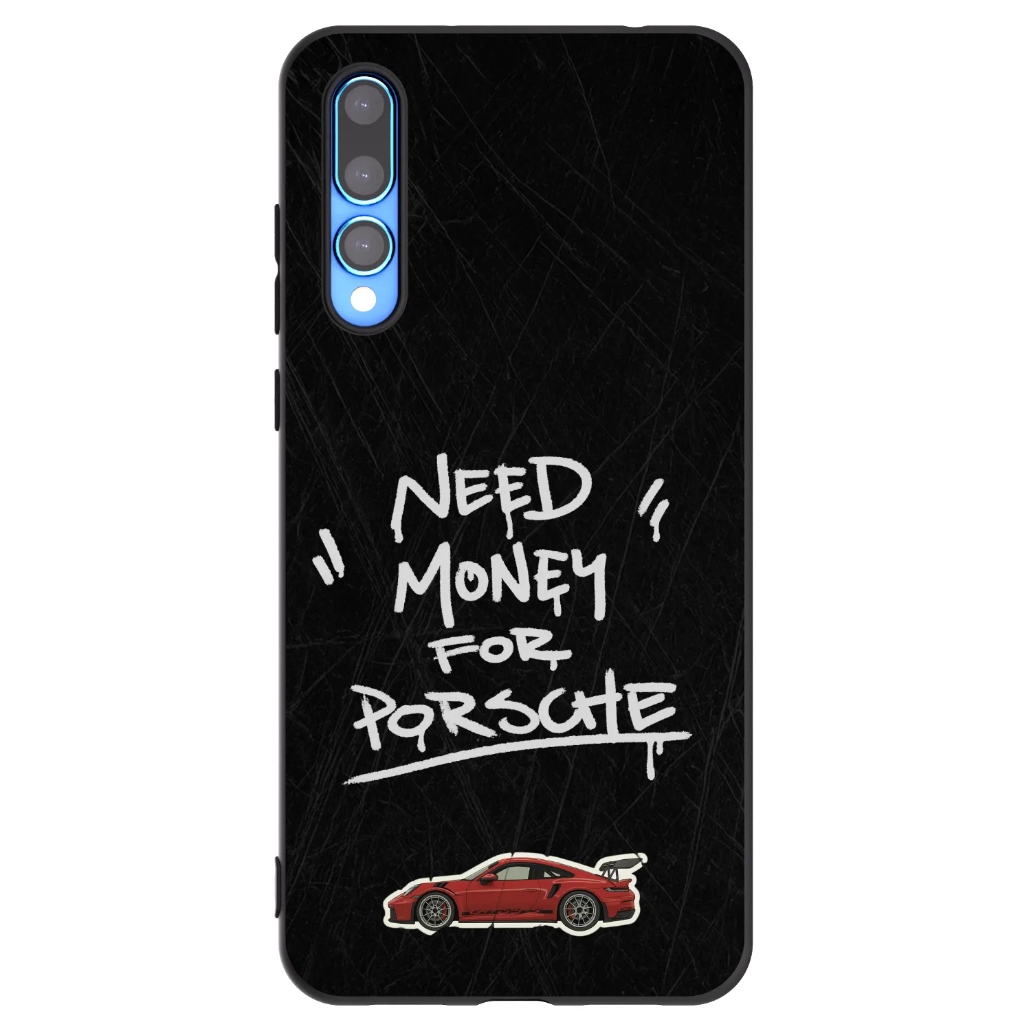 Picasee Huawei P20 Pro Hülle - Schwarzes Silikon - Dark Racer