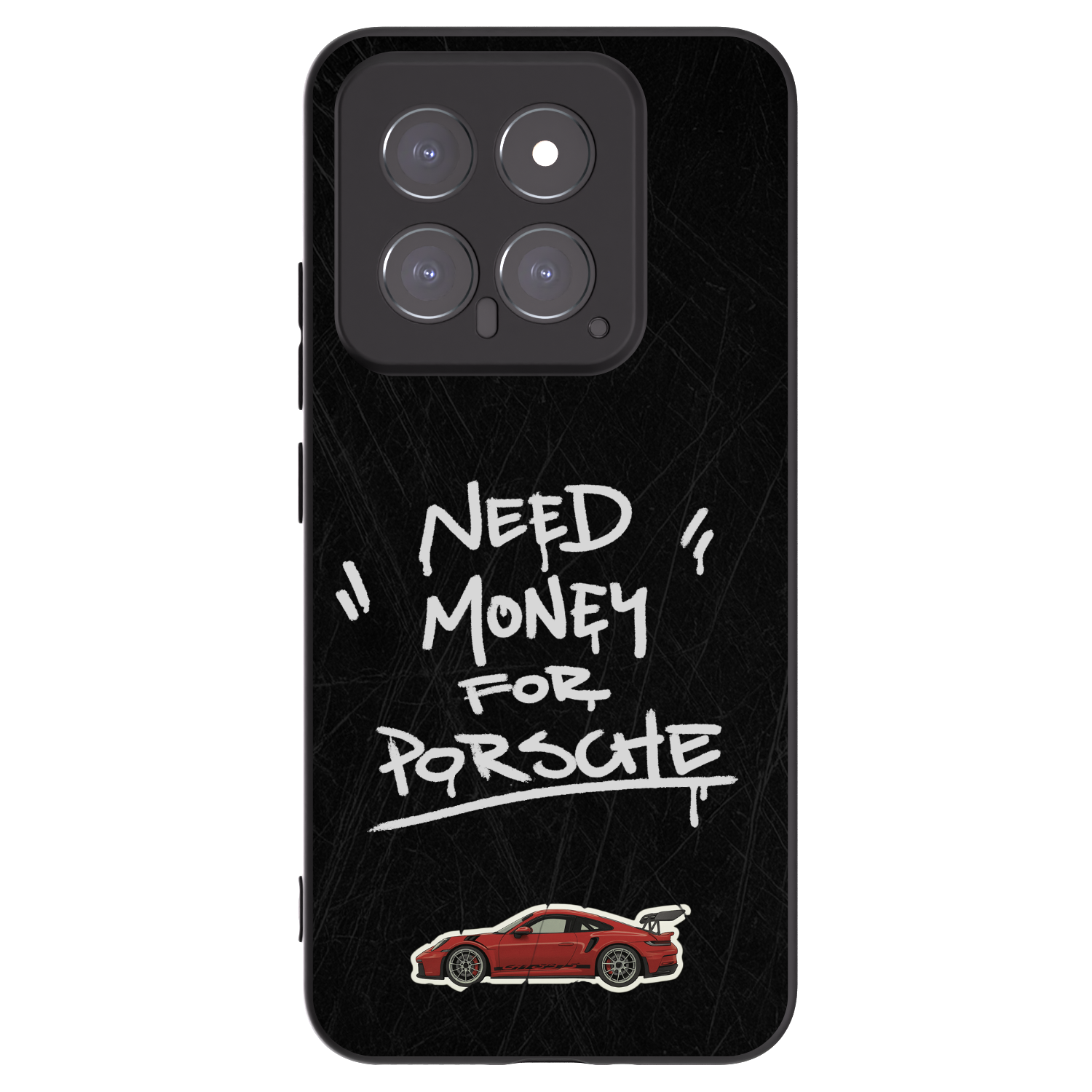 Picasee Xiaomi 14 Hülle - Schwarzes Silikon - Dark Racer