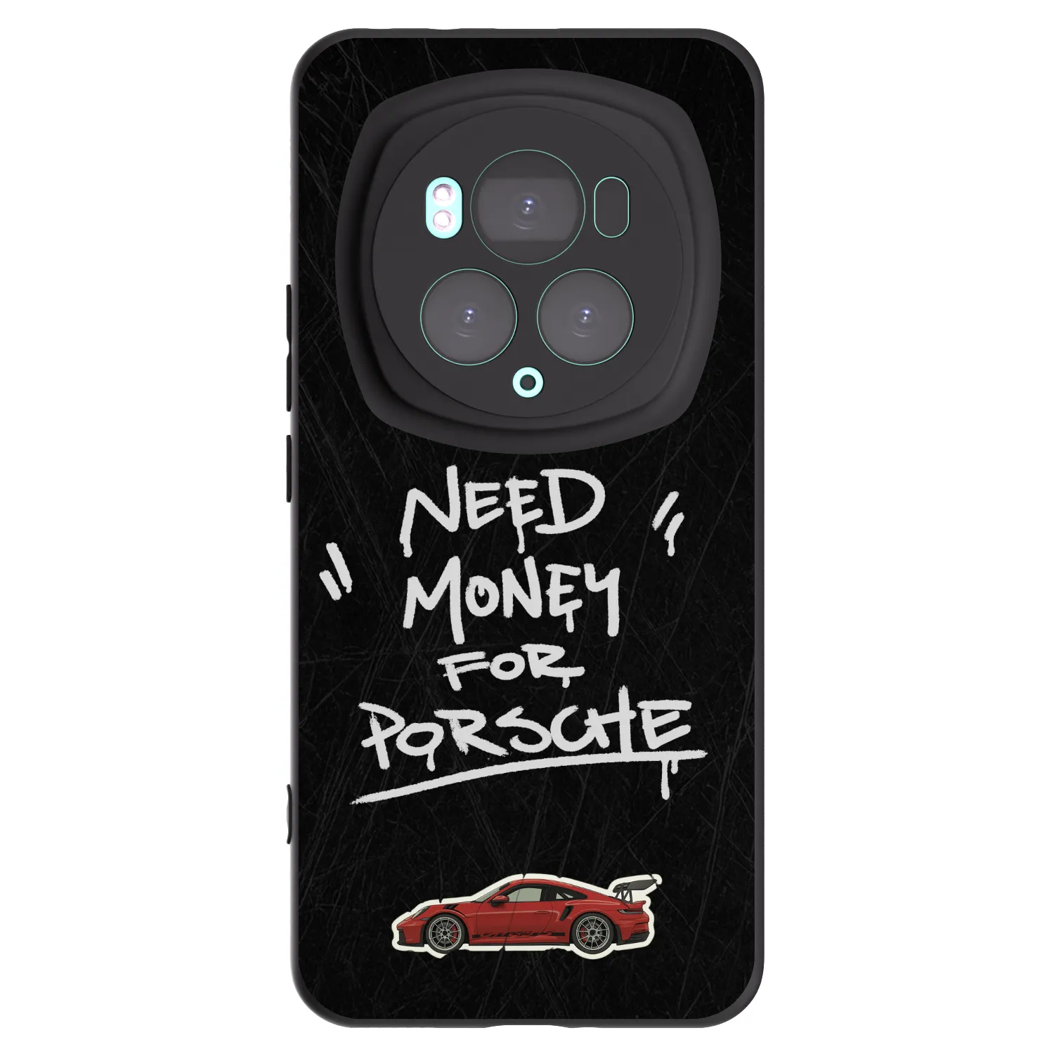 Picasee Honor Magic6 Pro Hülle - Schwarzes Silikon - Dark Racer