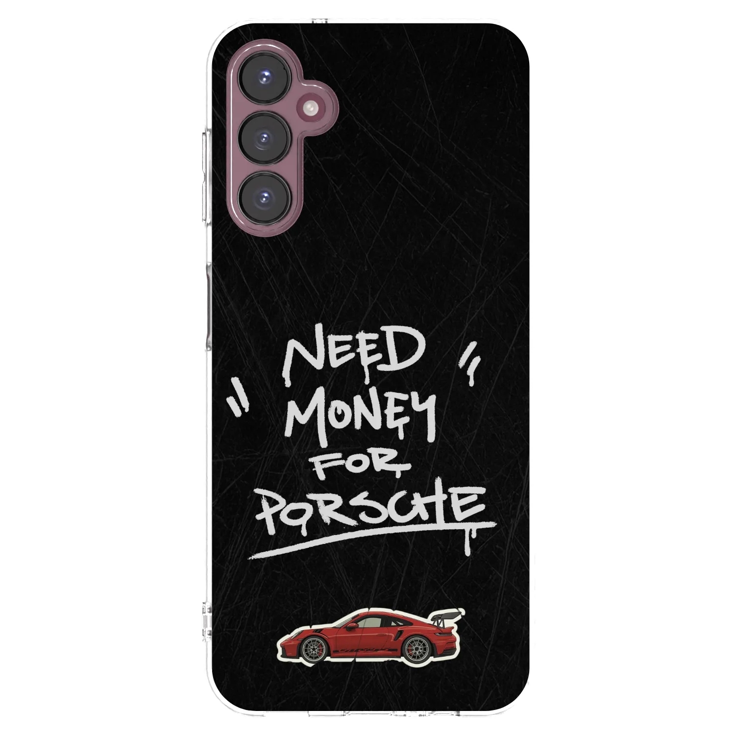 Picasee Samsung Galaxy A05s A057G Hülle - Transparentes Silikon - Dark Racer
