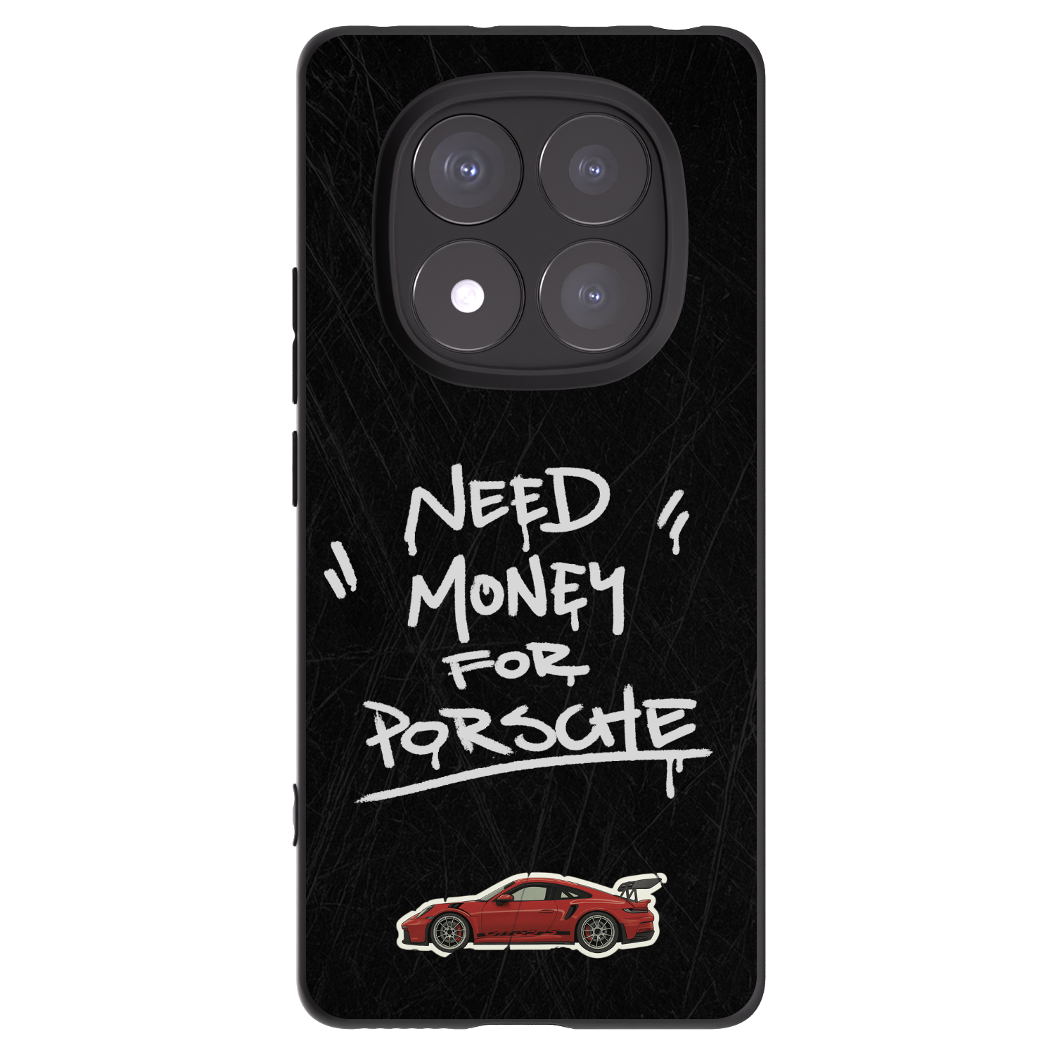 Picasee Xiaomi Redmi Note 14 Pro+ 5G Hülle - Schwarzes Silikon - Dark Racer