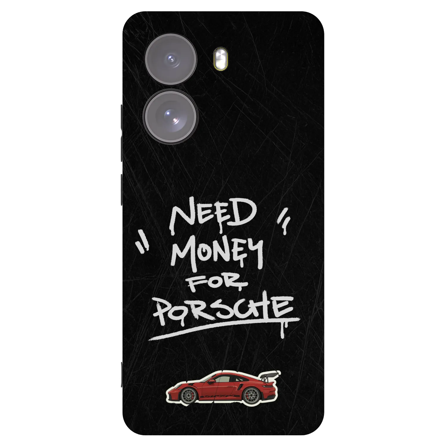 Picasee Xiaomi Poco X7 Hülle - Schwarzes Silikon - Dark Racer