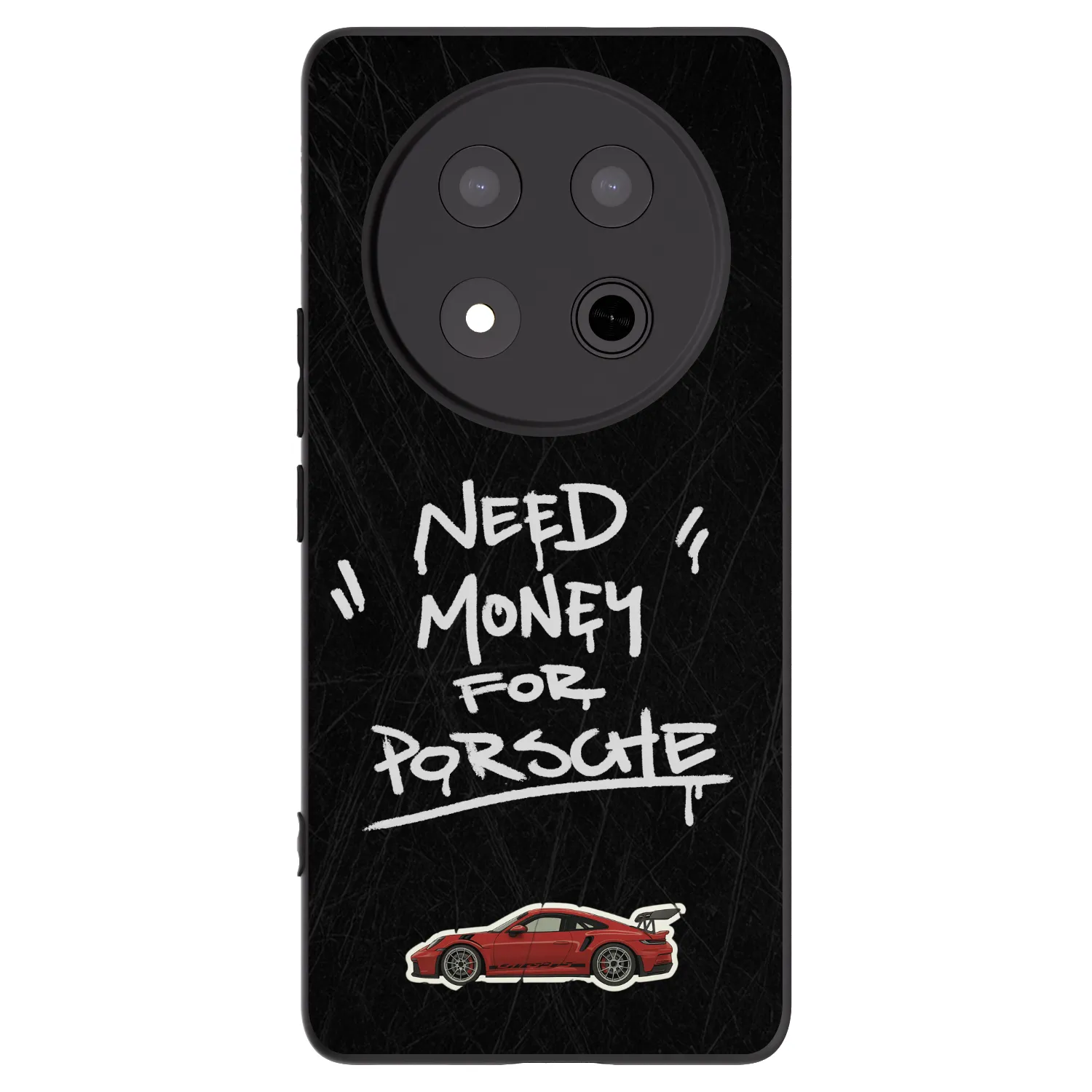 Picasee Honor Magic7 Lite 5G Hülle - Schwarzes Silikon - Dark Racer