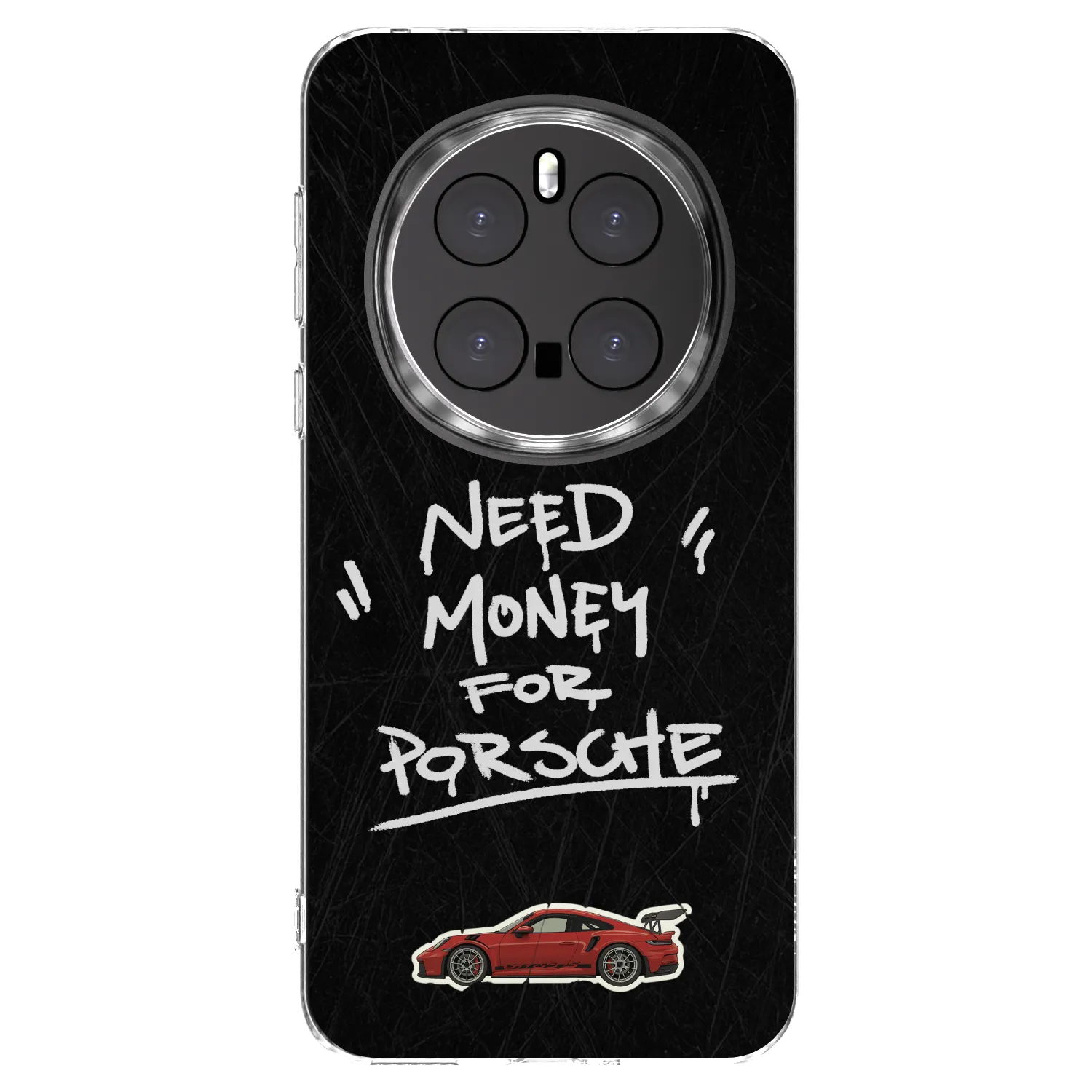 Picasee Honor Magic7 Pro 5G Hülle - Transparentes Silikon - Dark Racer