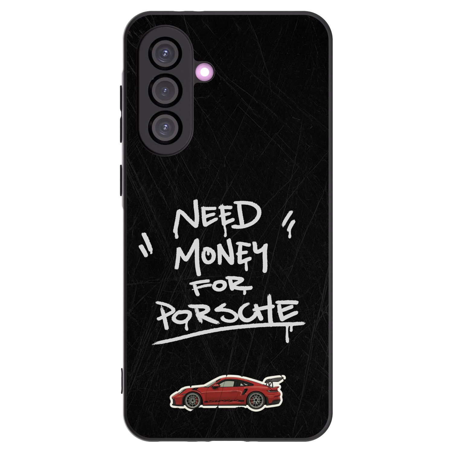 Picasee Samsung Galaxy A36 5G Hülle - Schwarzes Silikon - Dark Racer