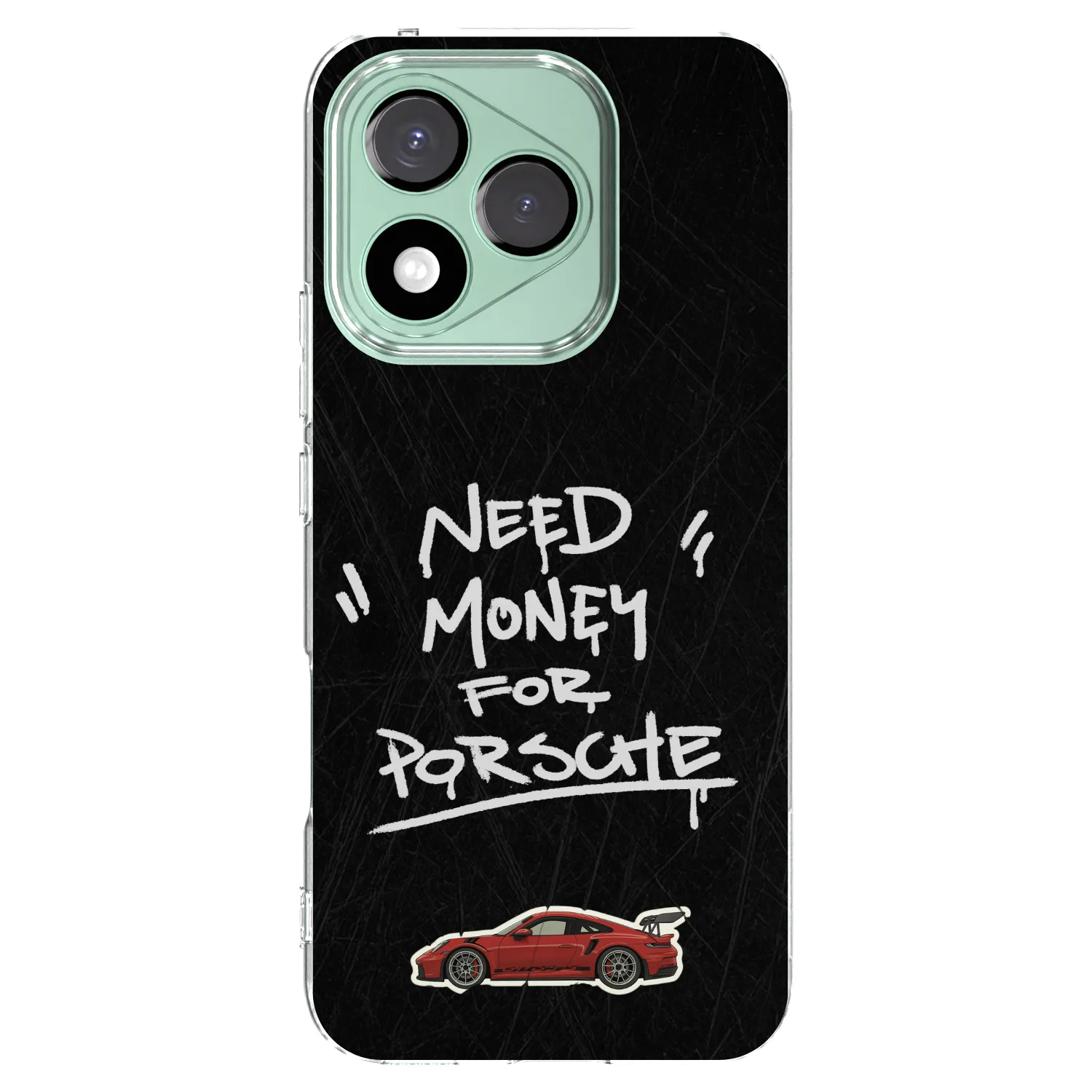 Picasee Honor 400 Lite 5G Hülle - Transparentes Silikon - Dark Racer