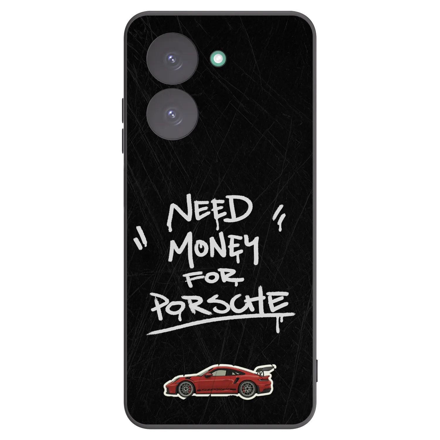 Picasee Xiaomi Redmi A5 Hülle - Schwarzes Silikon - Dark Racer